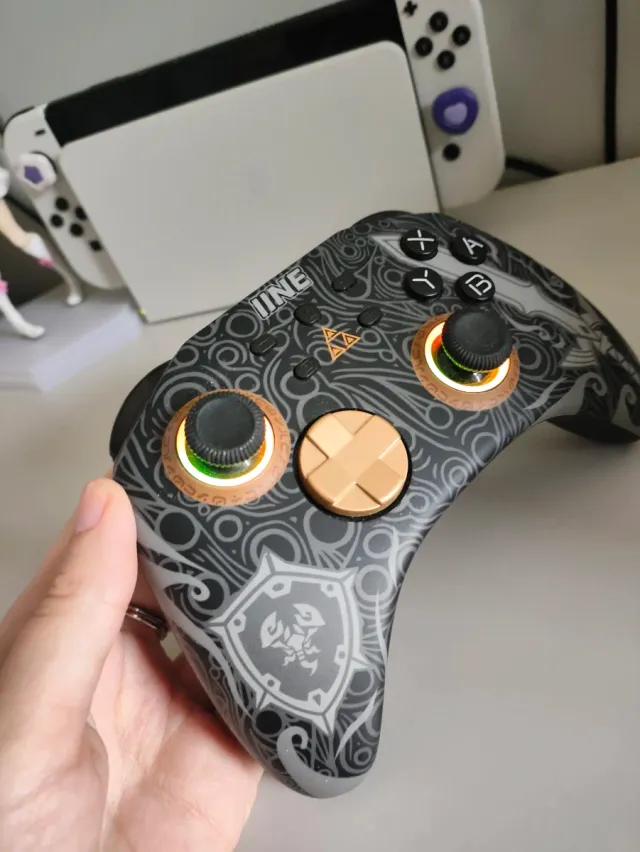 Nintendo Switch OLED Morado/Blanco