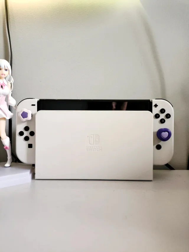 Nintendo Switch OLED Morado/Blanco