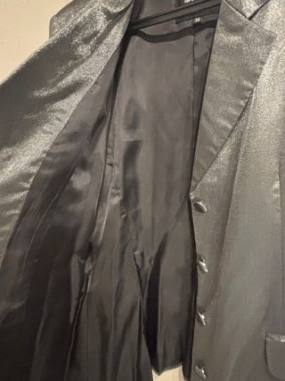 Americana fiesta plateada PARAFINE Talla 38