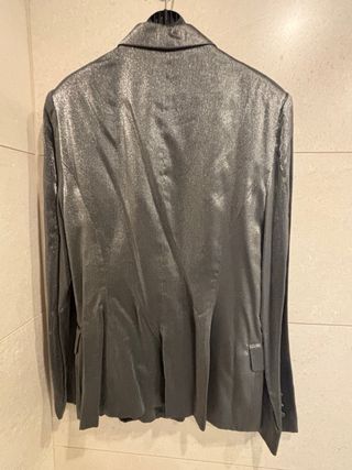 Americana fiesta plateada PARAFINE Talla 38