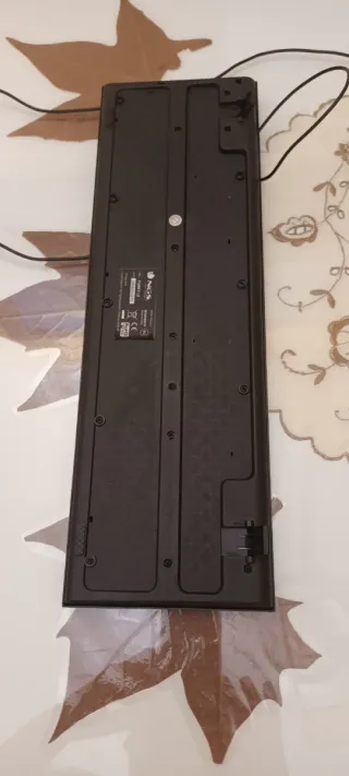 Teclado de ordenador negro