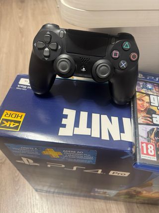 PS4 Pro  1TB Negra con caja