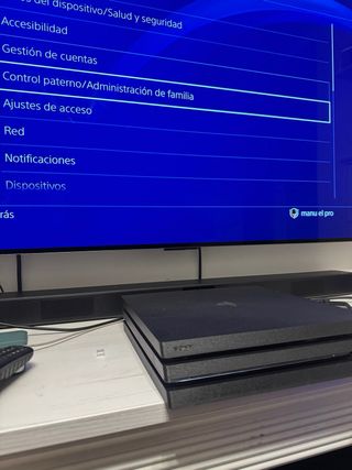 PS4 Pro  1TB Negra con caja