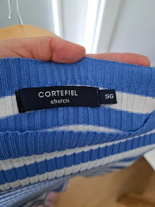 Jersey Cortefiel Rayas Talla XL