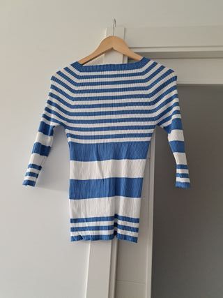 Jersey Cortefiel Rayas Talla XL