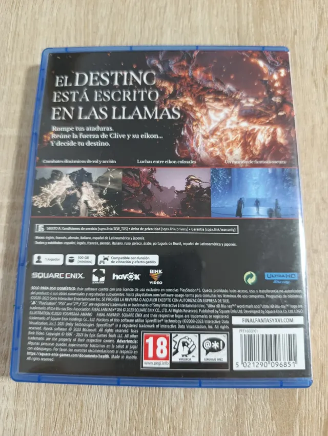 Final Fantasy XVI PS5