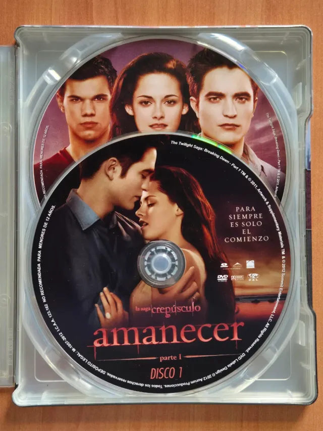 Saga Crepúsculo: Amanecer Parte 1 Blu-ray