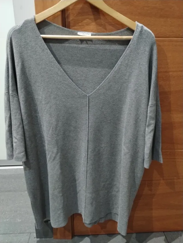 Conjunto Punto Leties Gris Talla Única