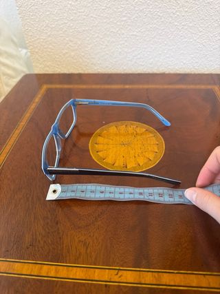 Gafas de pasta azules