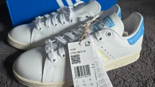 Adidas Stan Smith Talla 38 Azul/Blanco