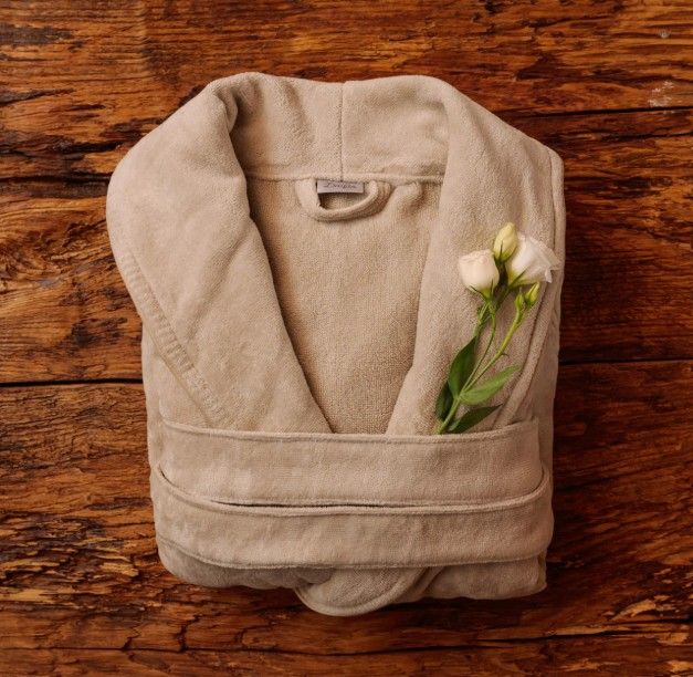 Accappatoio Dalfilo Cotone Beige 450 gr/m2