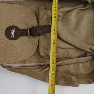 Mochila Catai Beige y Marrón