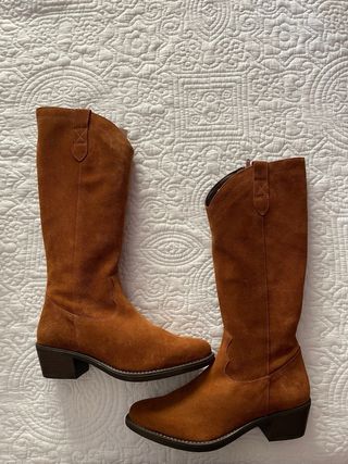 Botas cowboy ante Latouche marrones T39 NUEVAS