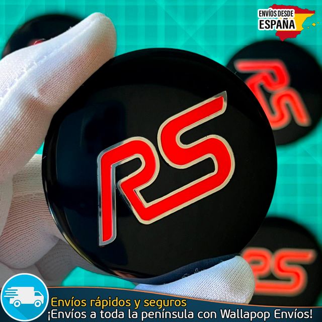 Emblema Ford RS 56mm Pegatina Tapas Tapacubos