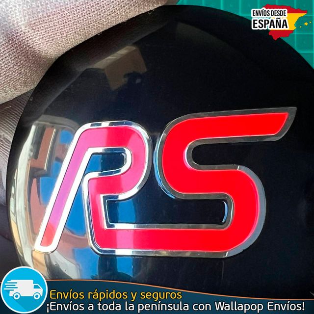Emblema Ford RS 56mm Pegatina Tapas Tapacubos