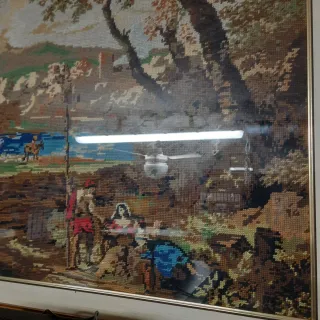 Quadro mezzo punto pezzo unico