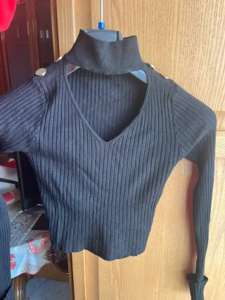 2 Maglioncini Crop Costine