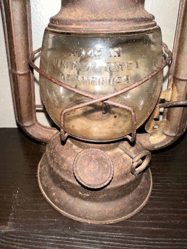 Lanterna a petrolio Dietz fine '800