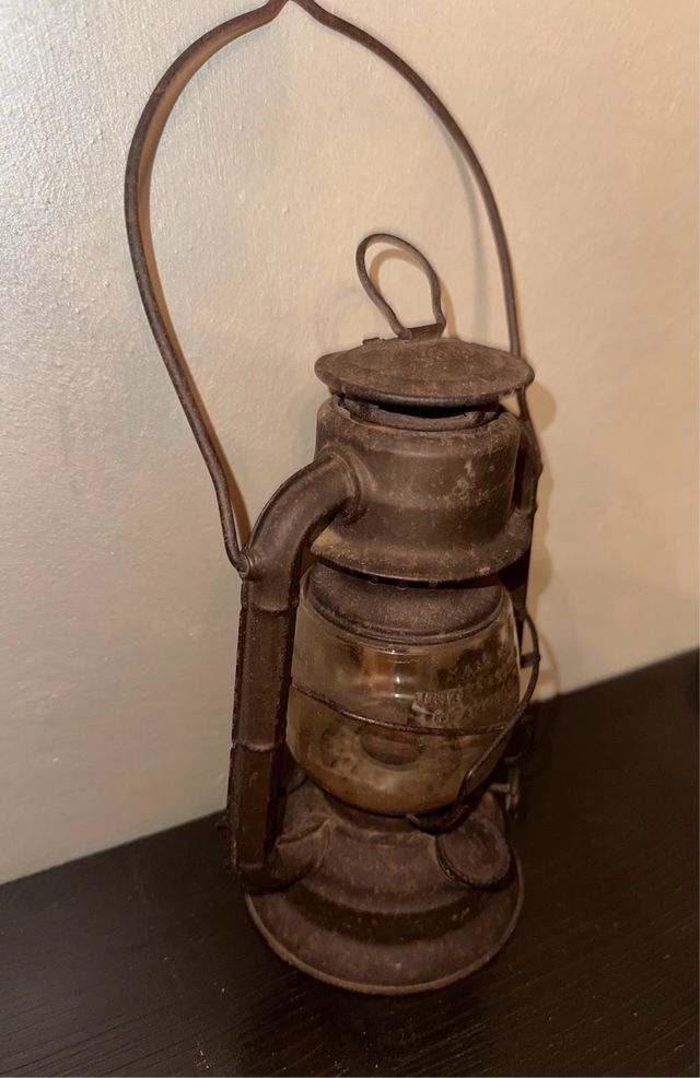 Lanterna a petrolio Dietz fine '800