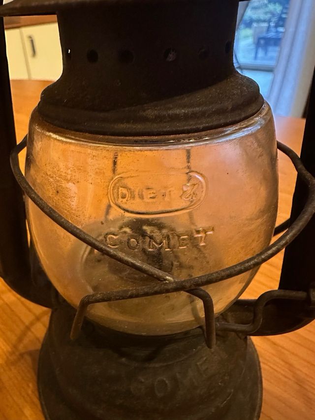 Lanterna a petrolio Dietz fine '800