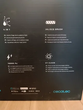 Conga Cecotec 5490 Robot Aspirador