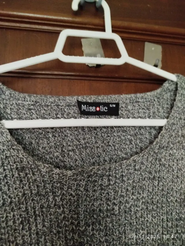 Jersey Miss Tic Gris Talla S/M