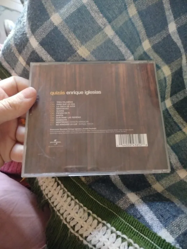 CD Enrique Iglesias Quizás