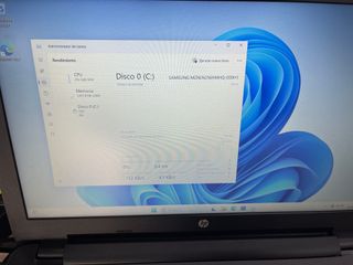 Portátil HP 15 i5-7200U 8GB RAM 256GB SSD P11