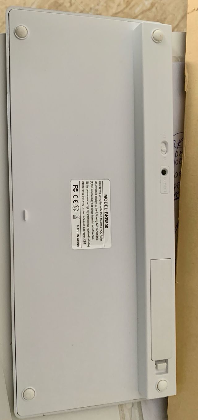 Teclado para Apple, Windows,etc Inalámb. bluetooth