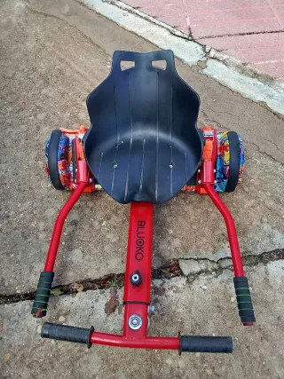 Patin hoverboard kart 3 ruedas