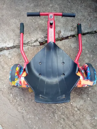 Patin hoverboard kart 3 ruedas