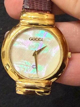 Orologio Gucci Madreperla Oro Marrone