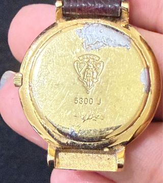Orologio Gucci Madreperla Oro Marrone