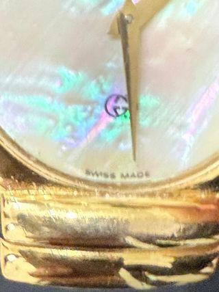 Orologio Gucci Madreperla Oro Marrone