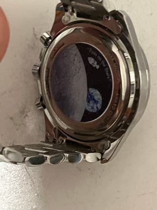 Omega Speedmaster Reloj Plata y Blanco