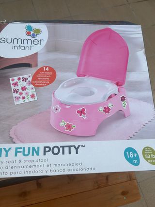 Orinal Infantil Summer Infant Rosa