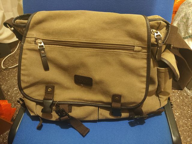 Mochila de tela unisex