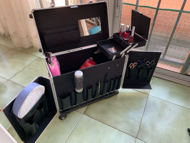 Maletín profesional con ruedas grande