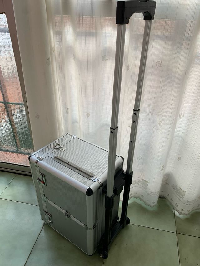 Maletín profesional con ruedas grande