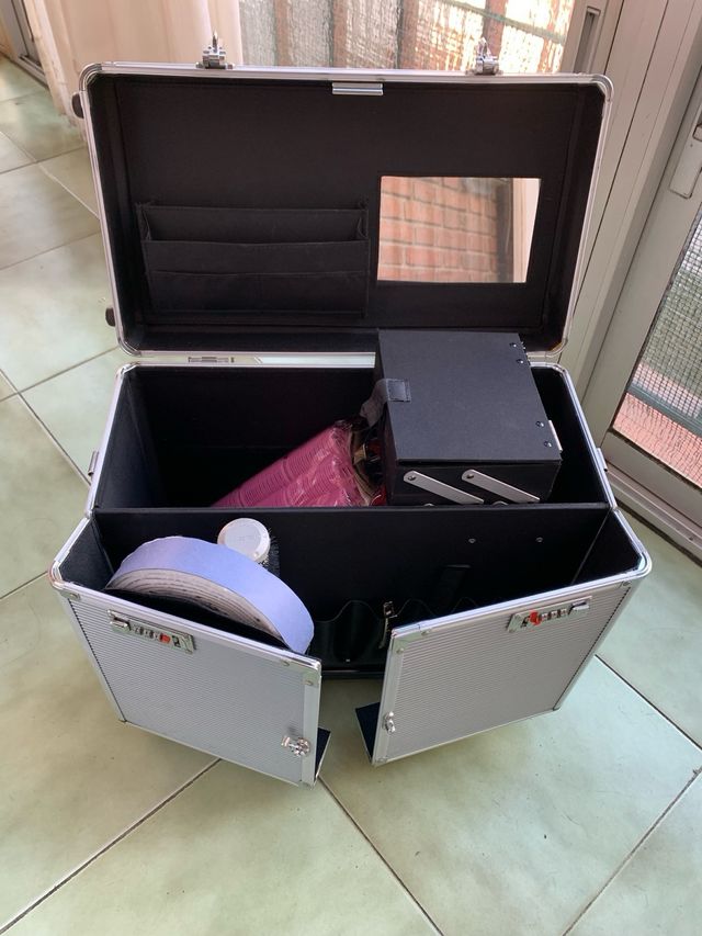 Maletín profesional con ruedas grande