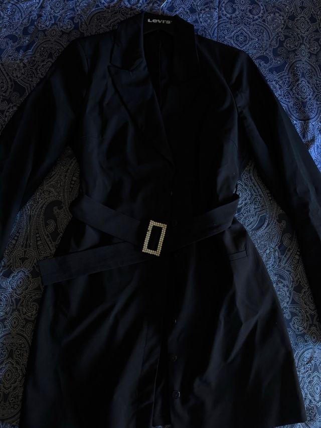 Vestido americana formal negro