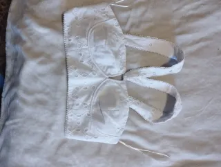 Top Zara Bordado Blanco