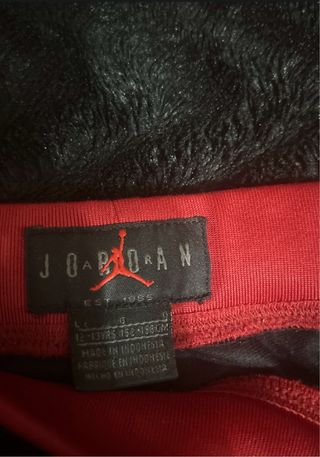 Chándal Jordan Negro, Rojo y Blanco