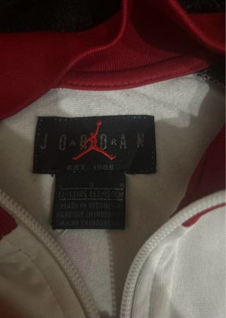 Chándal Jordan Negro, Rojo y Blanco