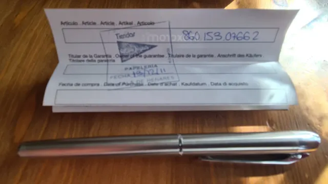 Penna INOXCROM in acciaio inossidabile