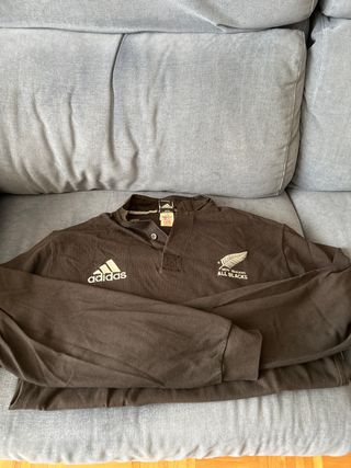 Polo Adidas All Blacks Talla L
