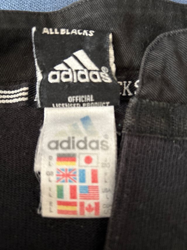 Polo Adidas All Blacks Talla L