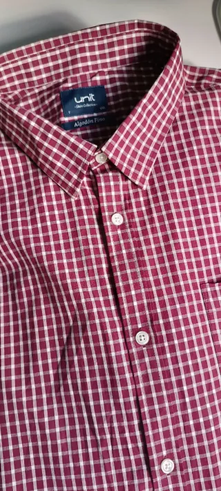 Lote 5 Camisas Caballero Talla XXL Cuadros