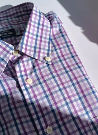 Lote 5 Camisas Caballero Talla XXL Cuadros