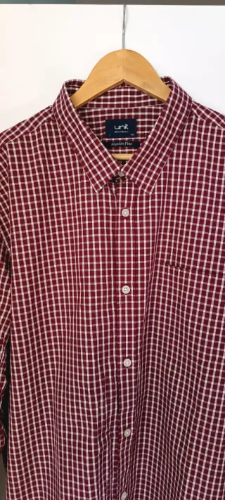 Lote 5 Camisas Caballero Talla XXL Cuadros